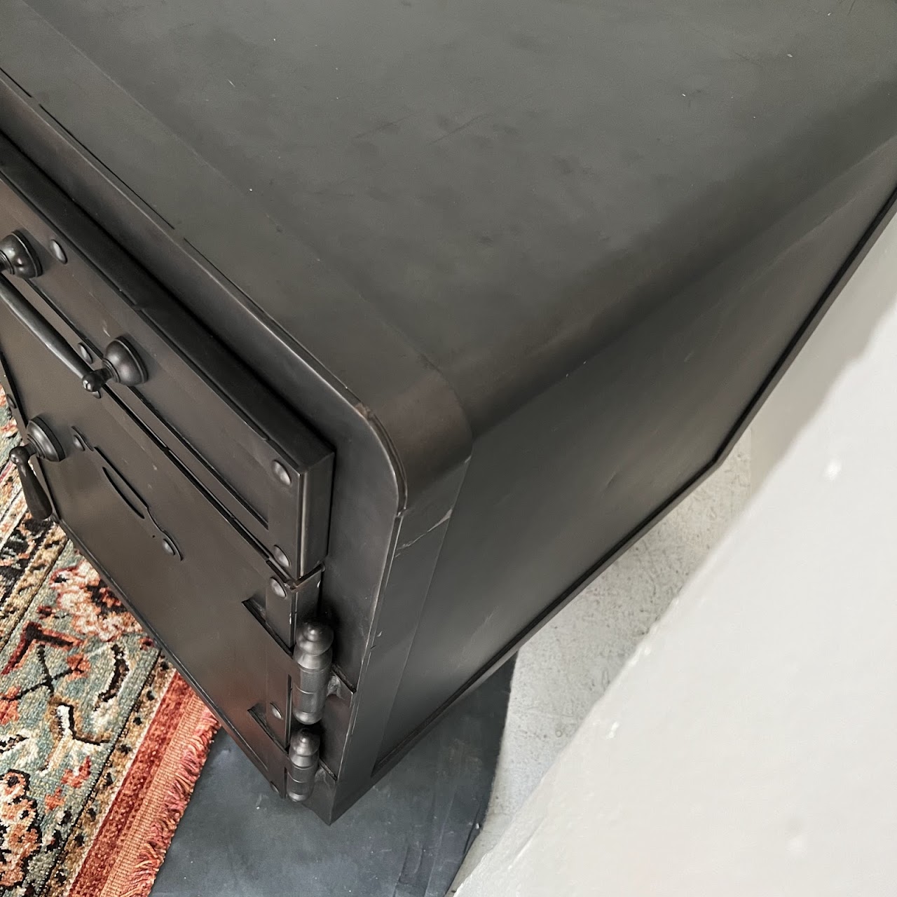 Restoration Hardware Steel Vault Desk