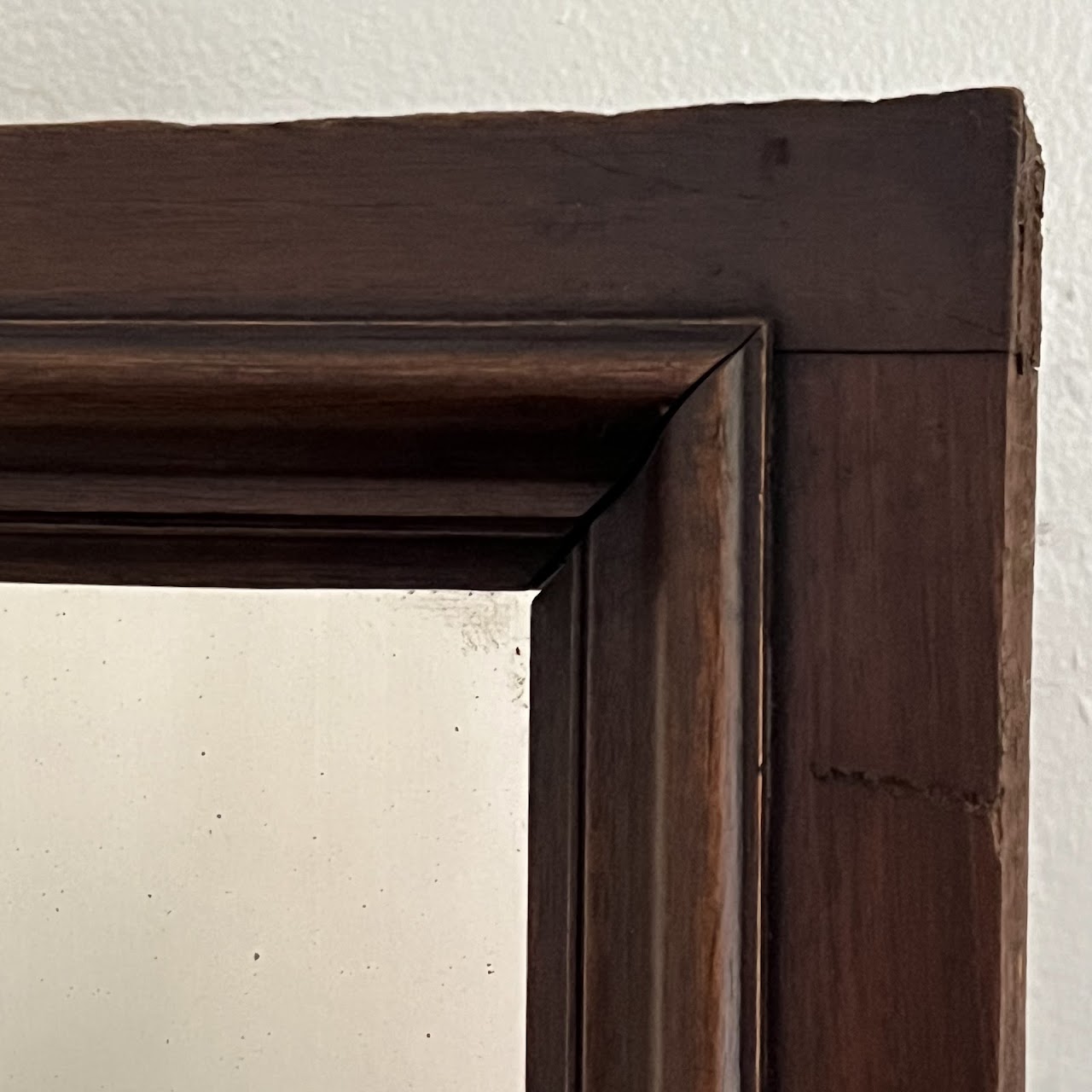 Antique Mahogany Framed Wall Mirror