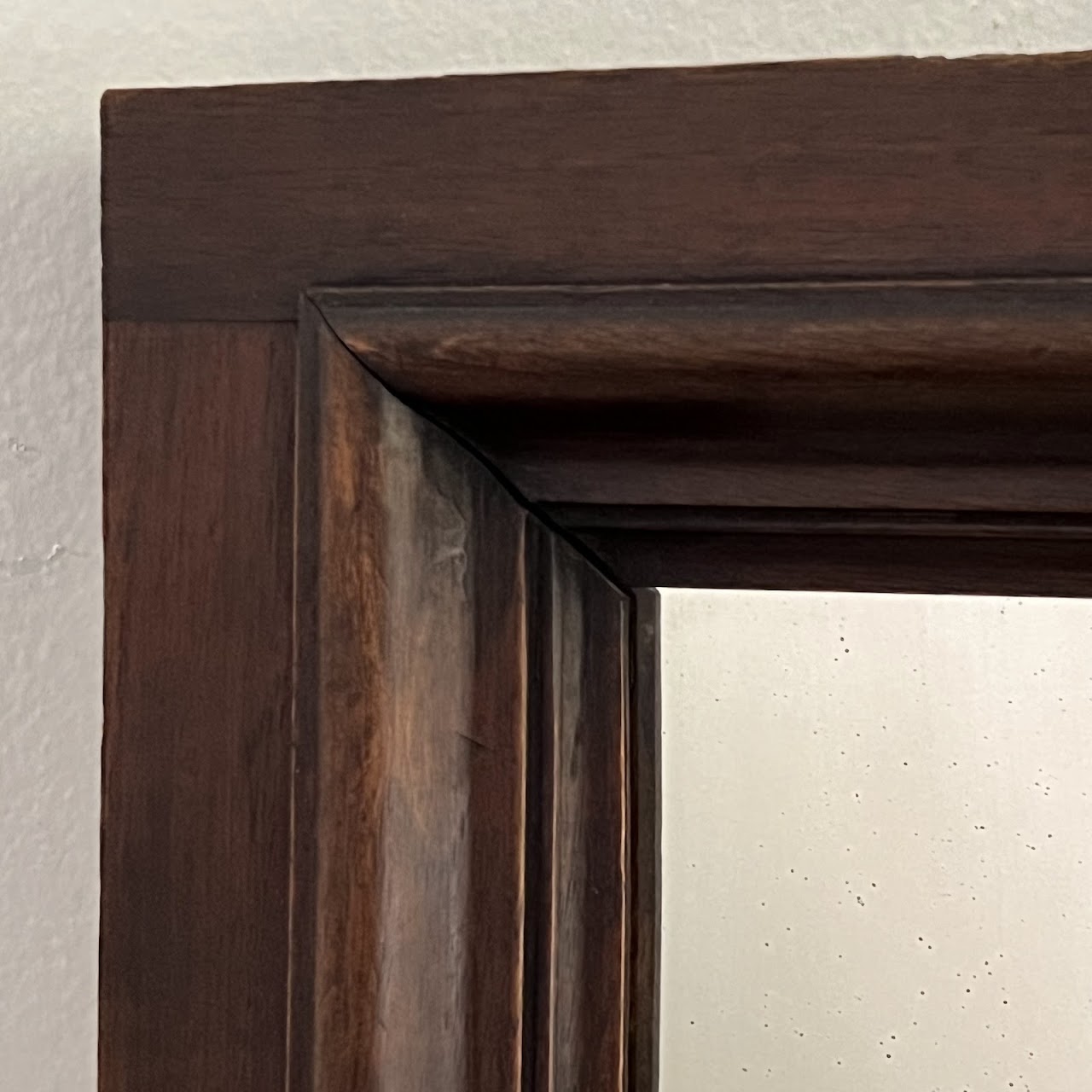 Antique Mahogany Framed Wall Mirror