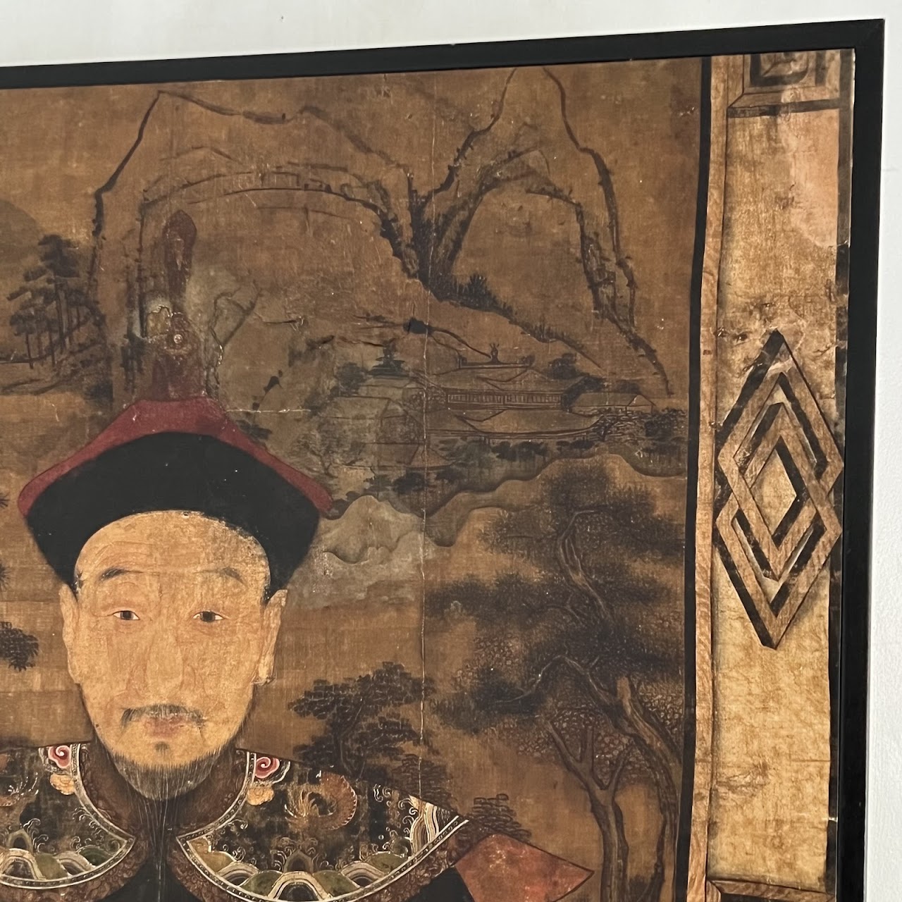 Chinese Ancestor Portrait Large Scale Decorative Print