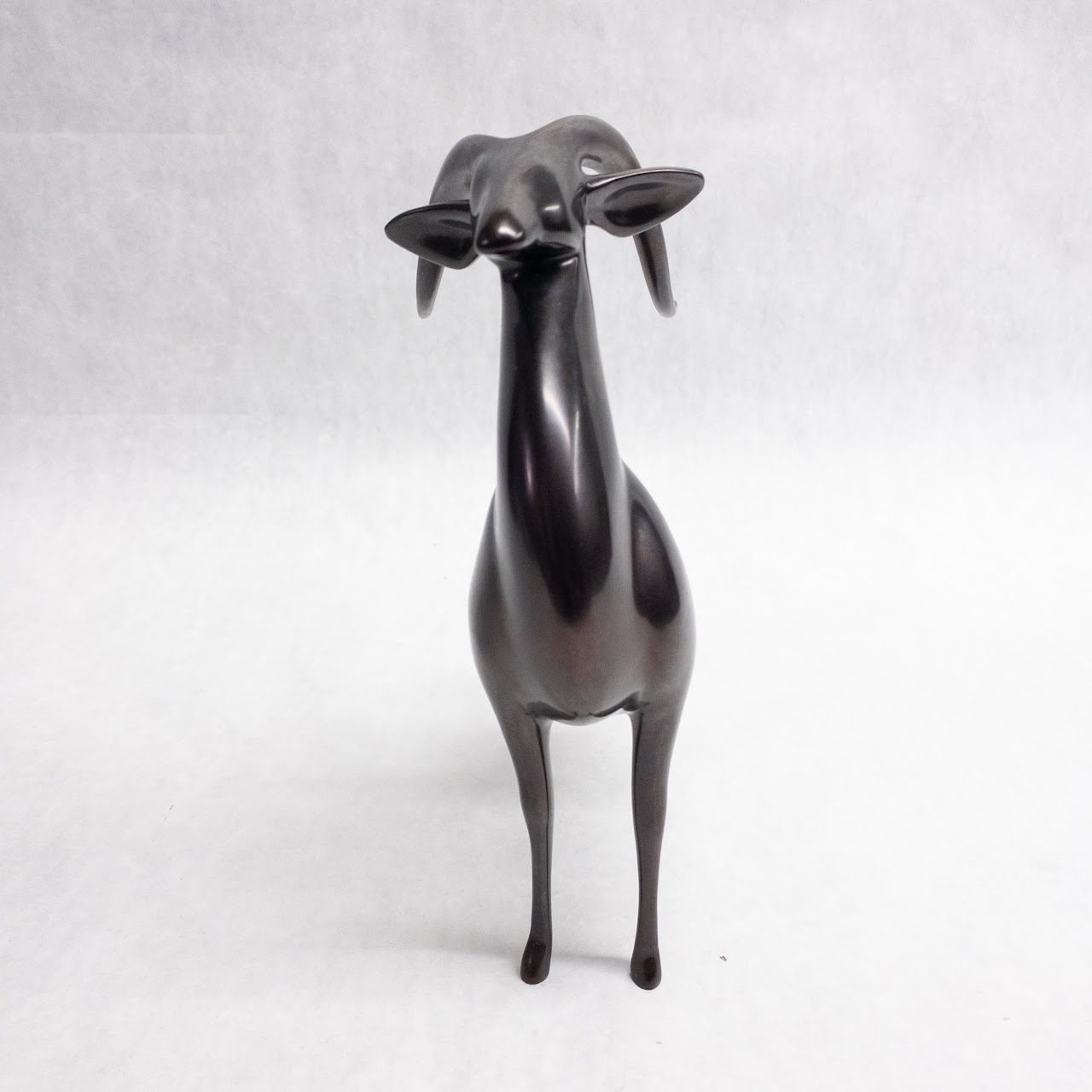 Loet Vanderveen Bronze Springbok Sculpture