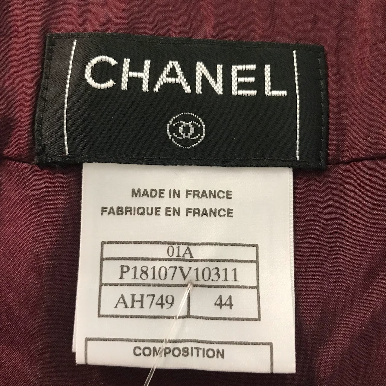 Chanel NEW Pleated Bouclé Skirt