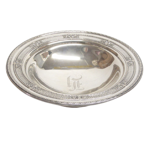 Sterling Silver JS & Co. Footed Bowl