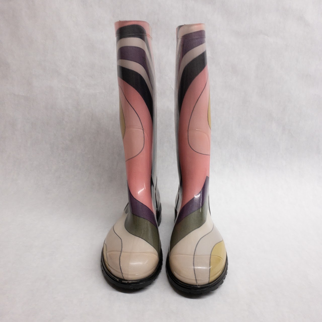 Emilio Pucci Fuilio Rain Boots