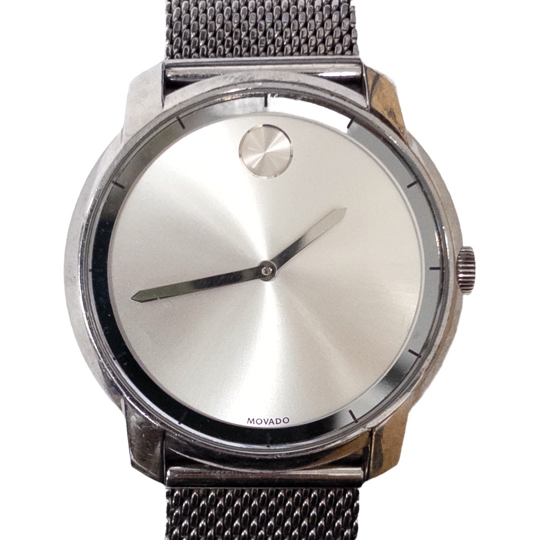 Movado Bold Stainless Steel Watch