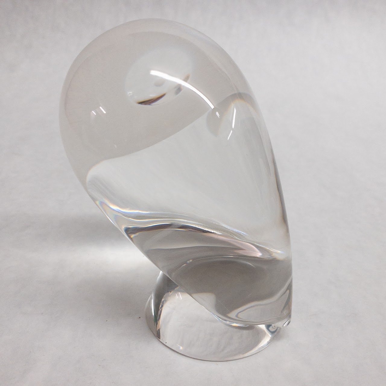 Steuben Crystal Owl Figurine