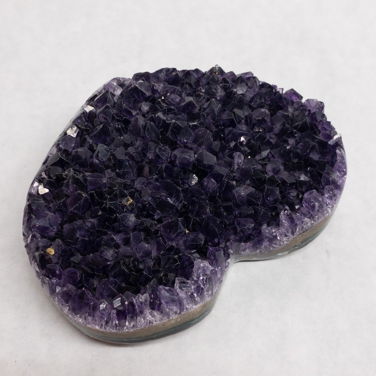 Heart Shaped Amethyst Geode