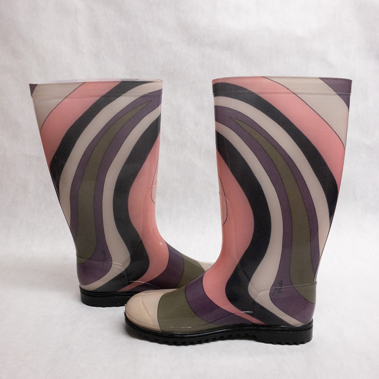 Emilio Pucci Fuilio Rain Boots