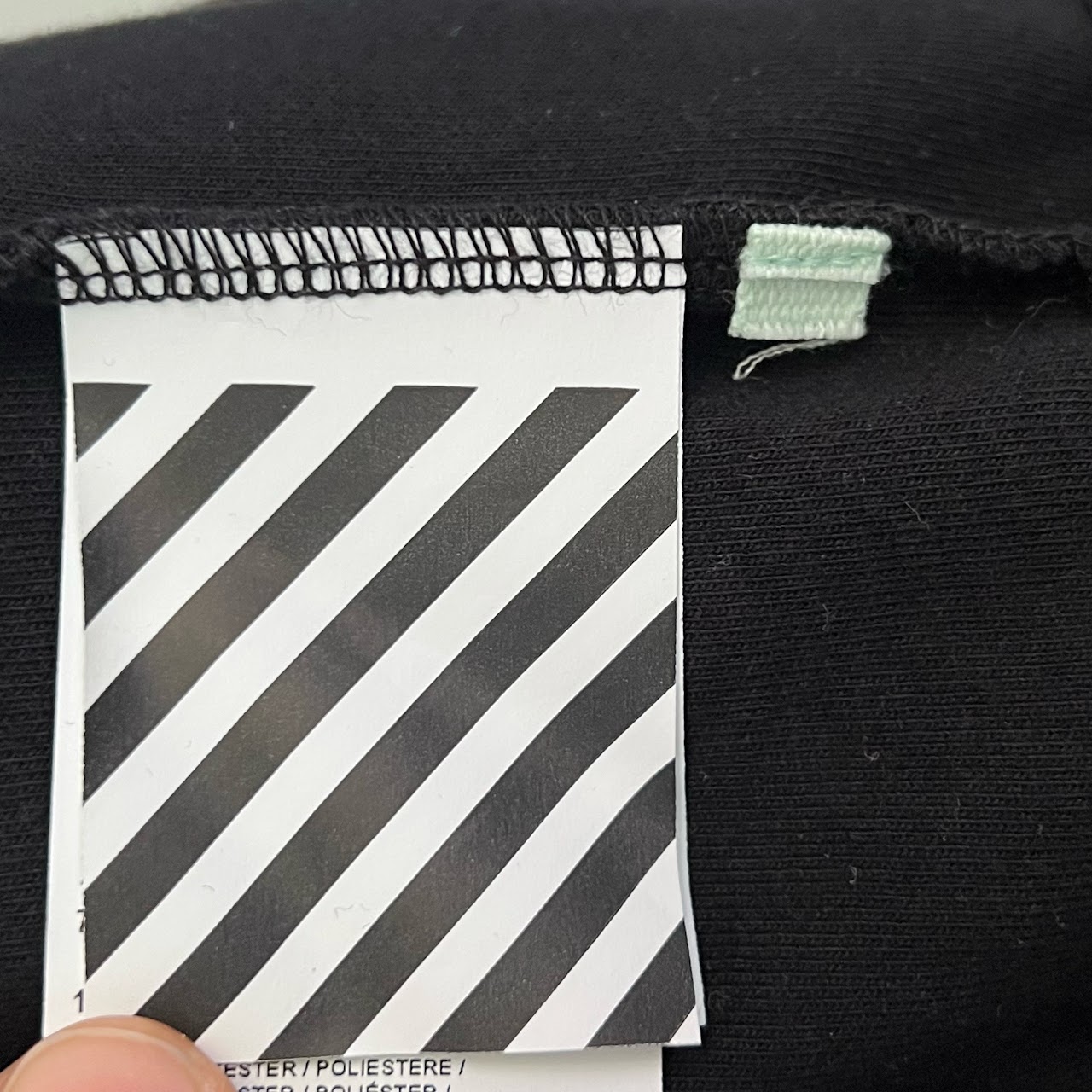 Off-White Main Label Zip Up Jacket