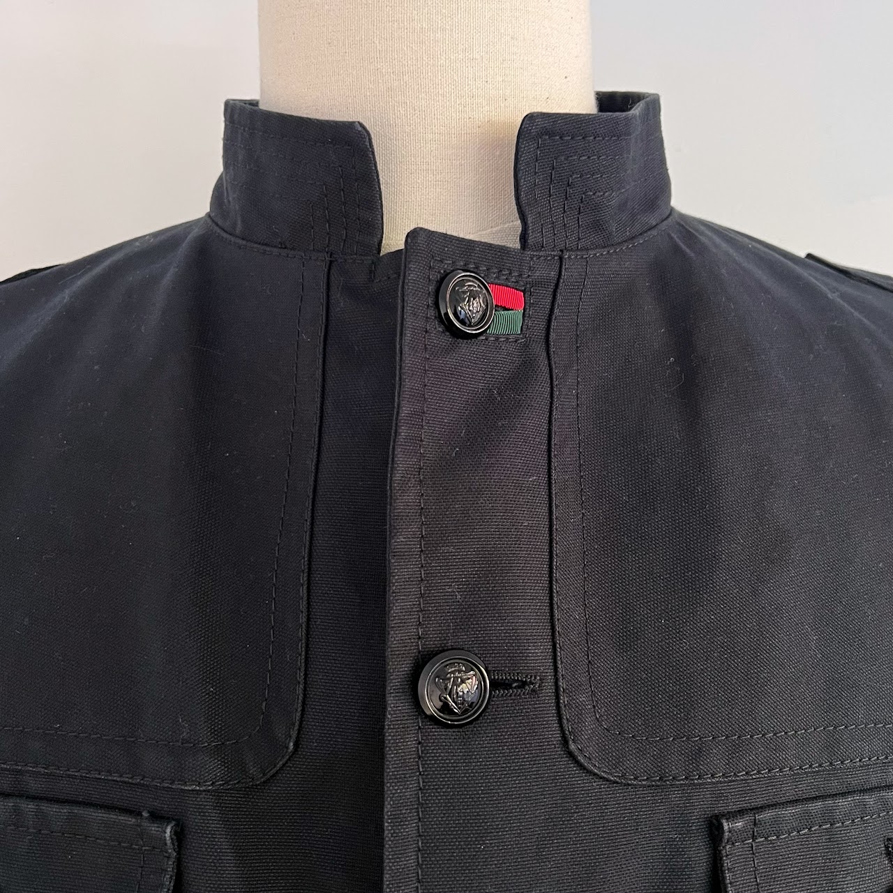 Gucci Black Denim Jacket