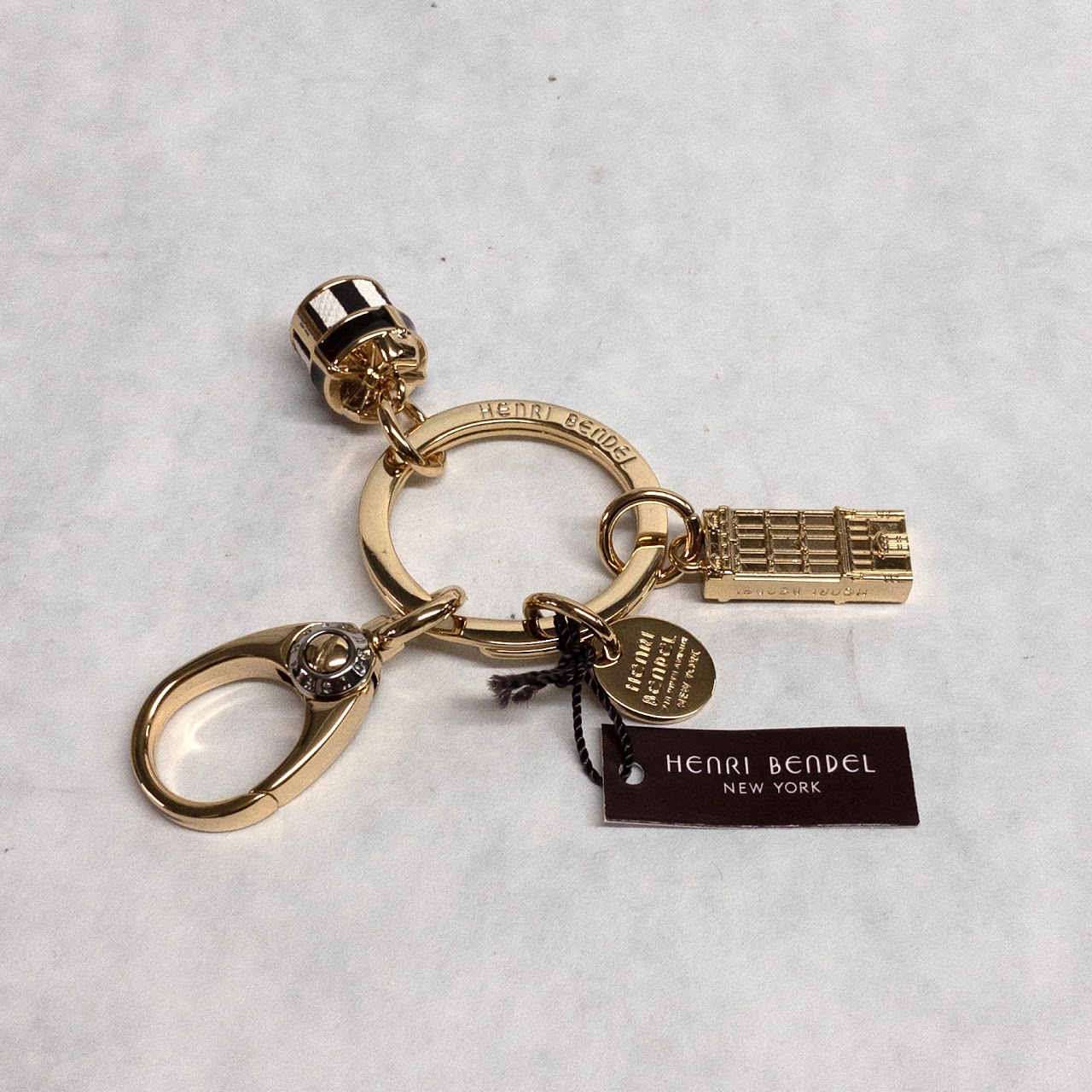 Henri Bendel Key Chain Fob Duo