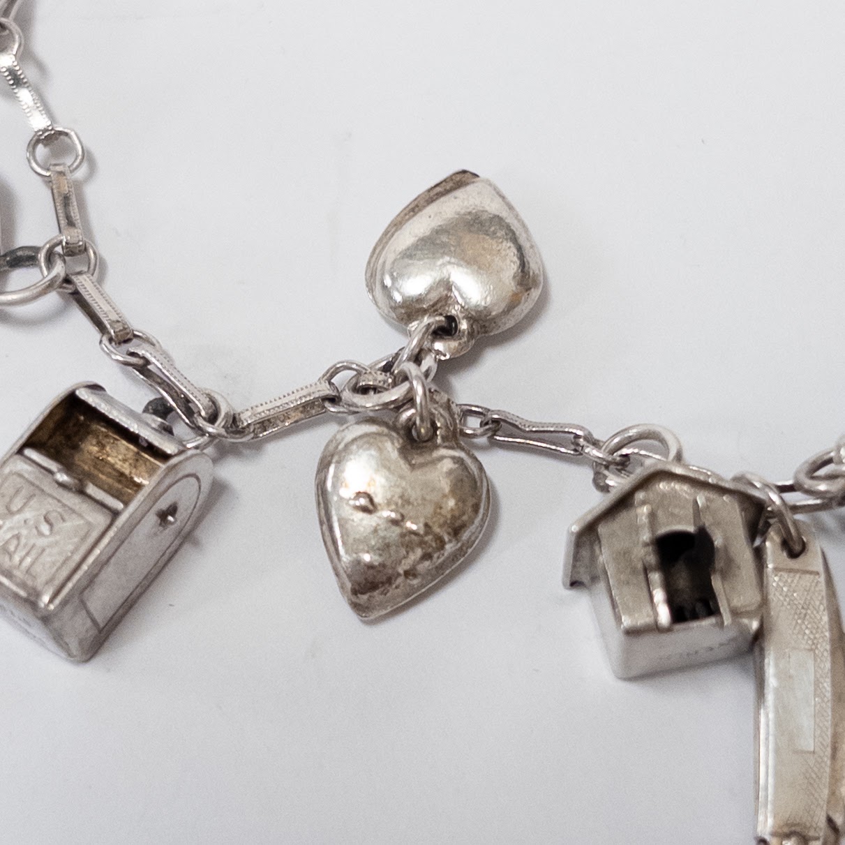 Sterling Silver Charm Bracelet