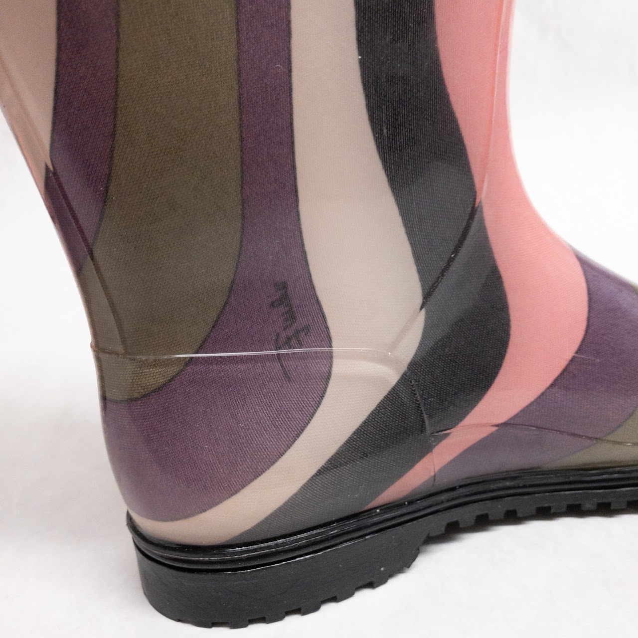 Emilio Pucci Fuilio Rain Boots