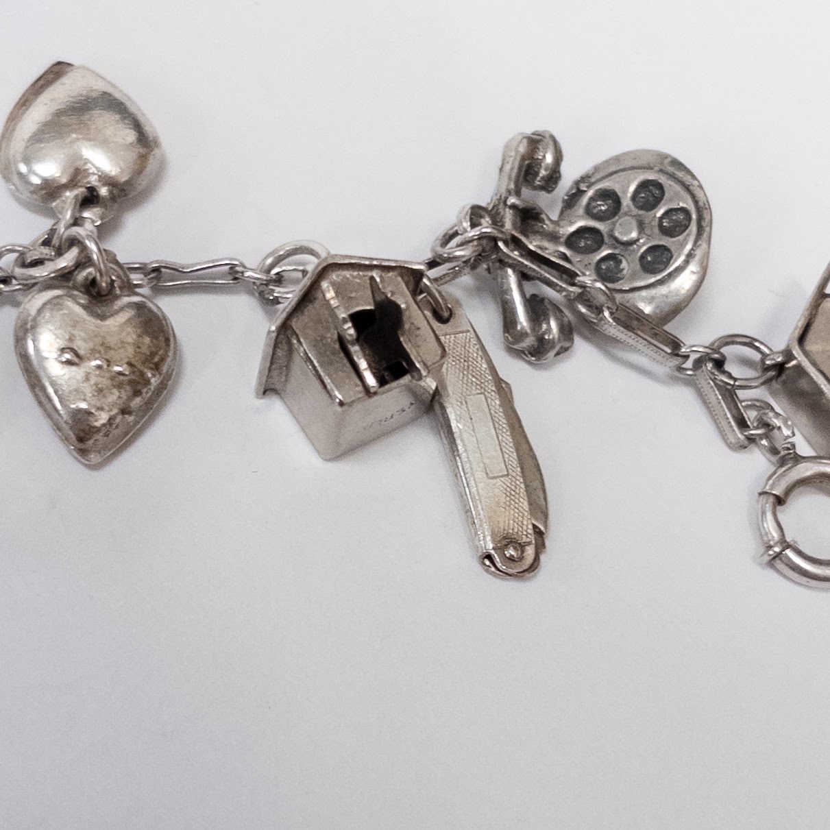 Sterling Silver Charm Bracelet