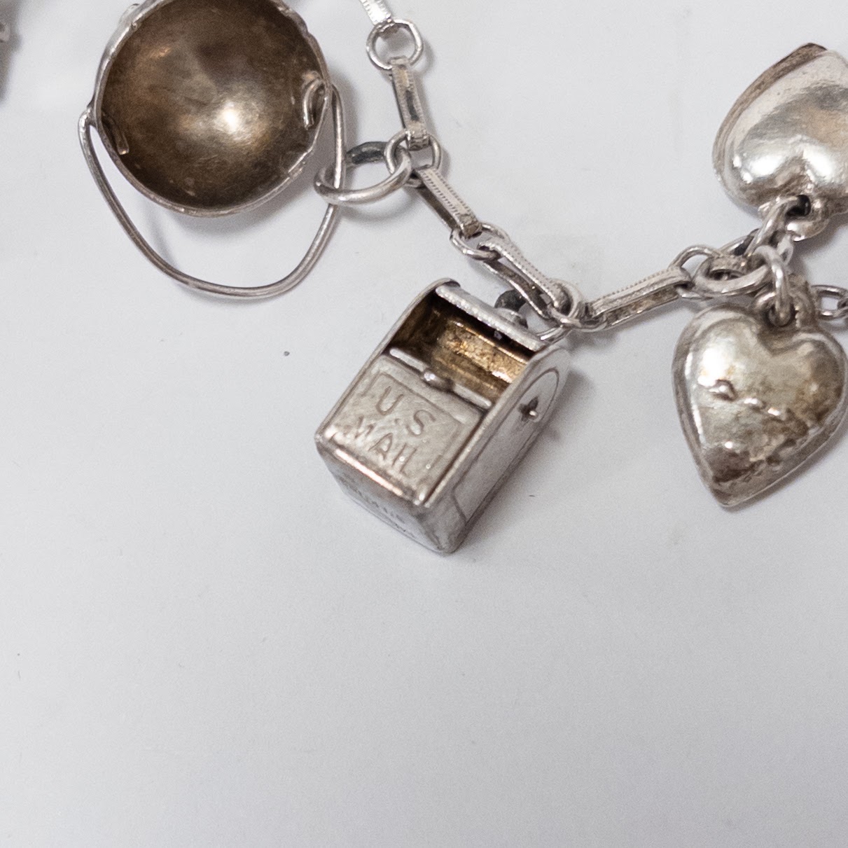 Sterling Silver Charm Bracelet