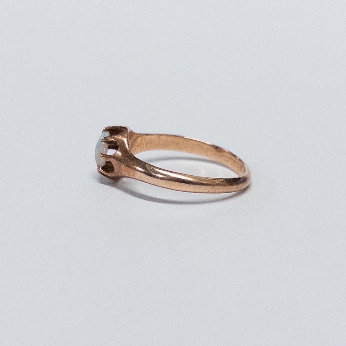 10K Rose Gold and Opal Ring