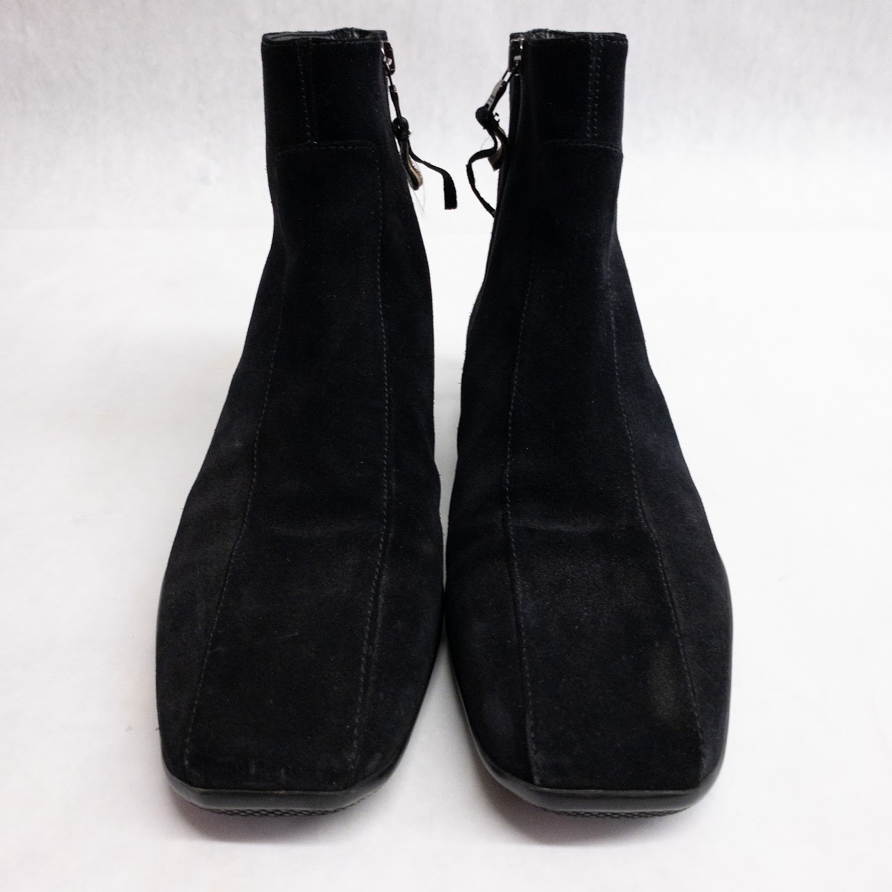 Prada Suede Ankle Boots