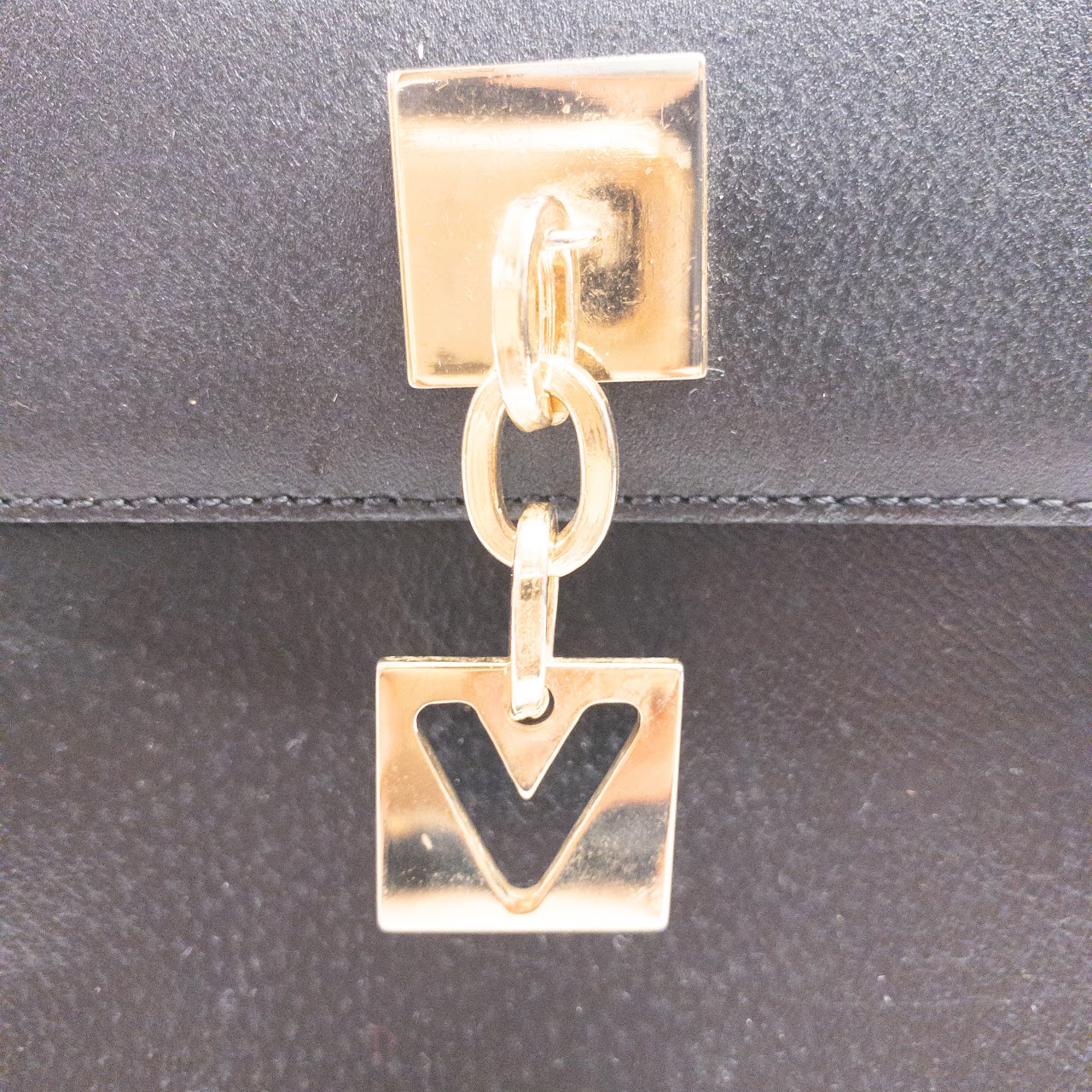 Mario Valentino A-Frame Charm Handbag