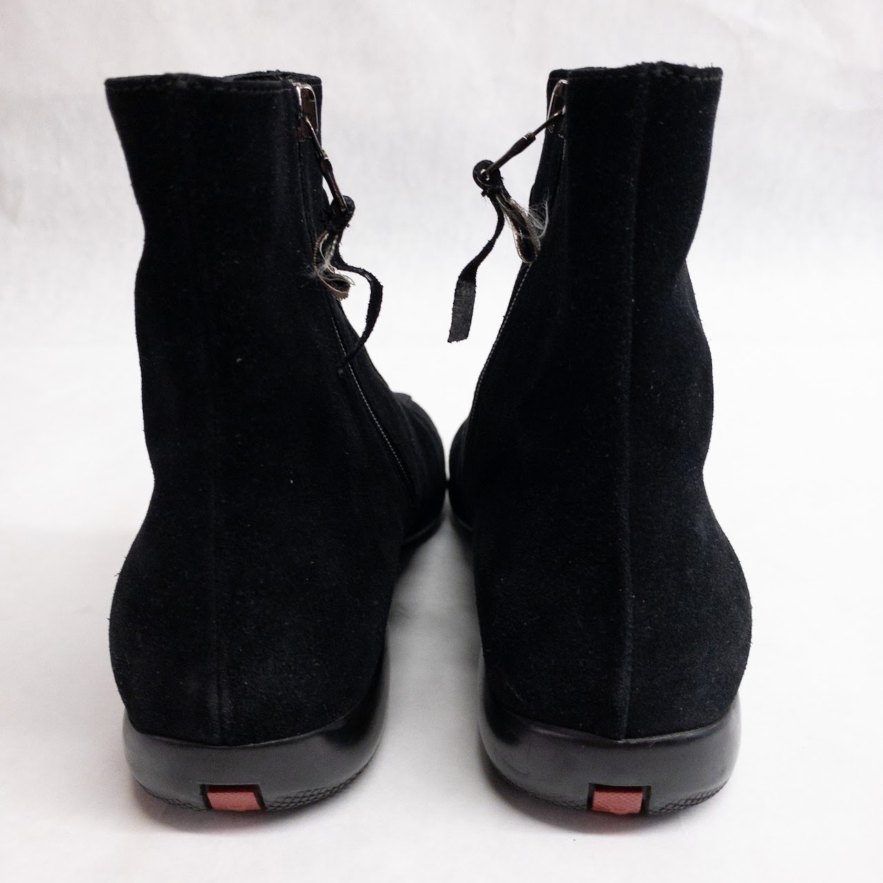 Prada Suede Ankle Boots