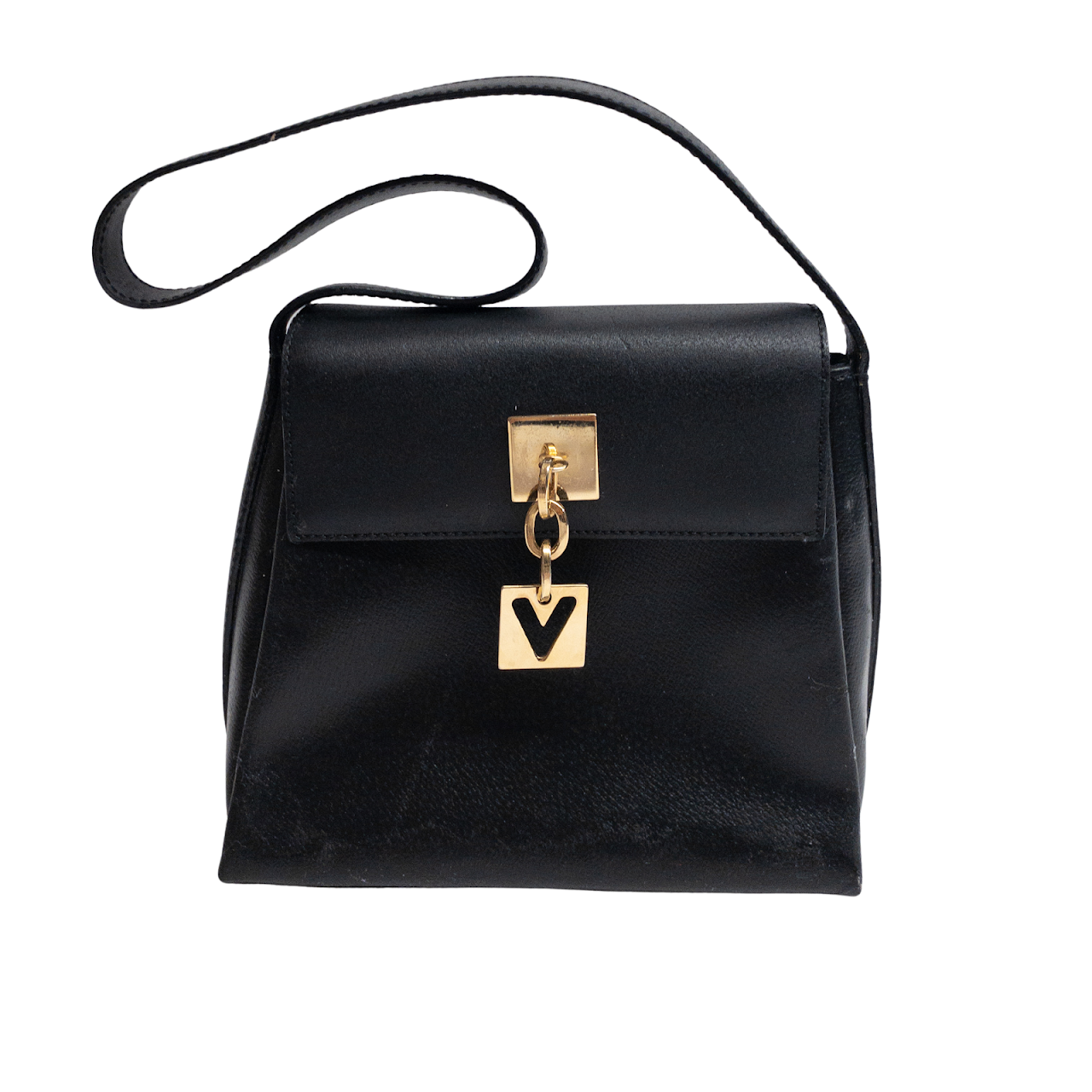 Mario Valentino A-Frame Charm Handbag