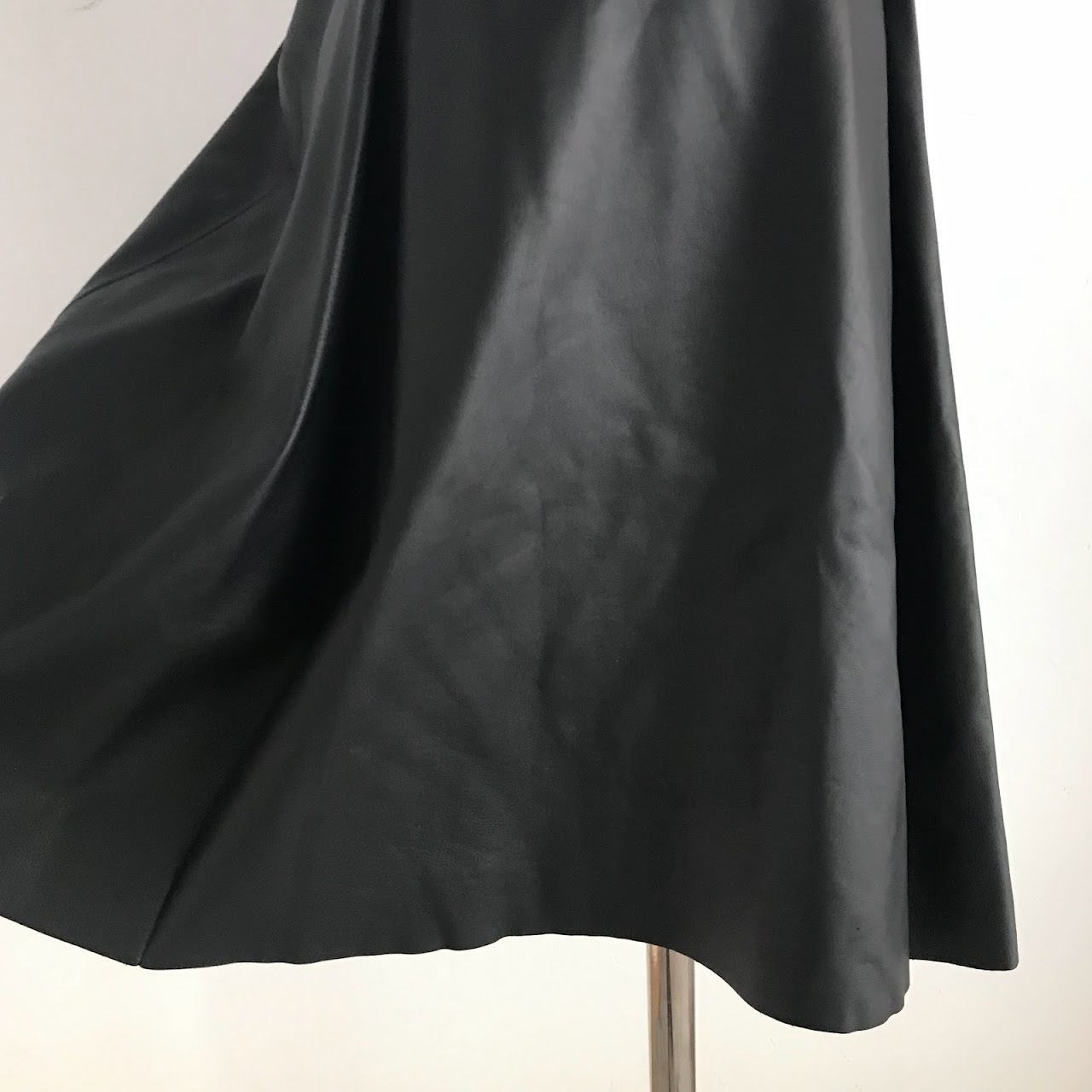 Salvatore Ferragamo Leather Skirt