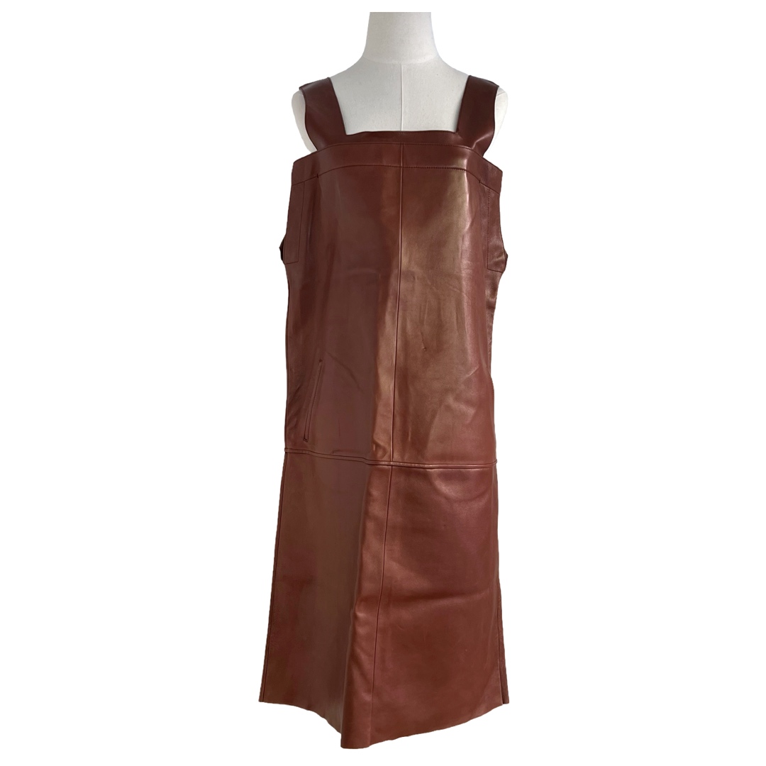 Bottega Veneta Plonge Leather Dress