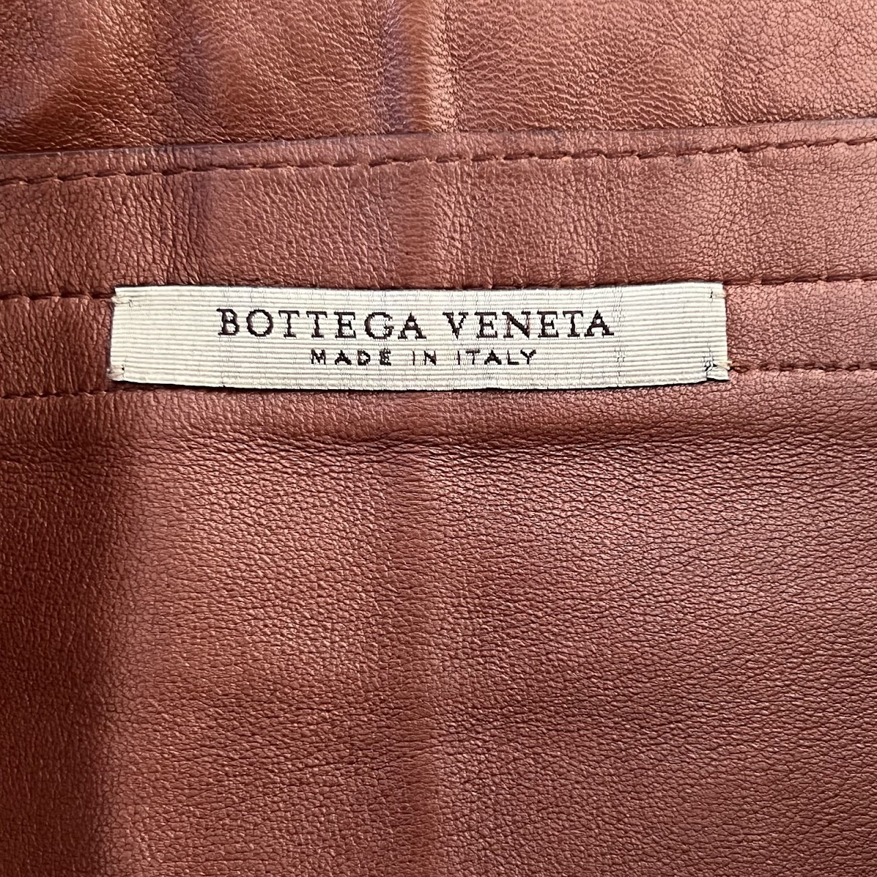 Bottega Veneta Plonge Leather Dress