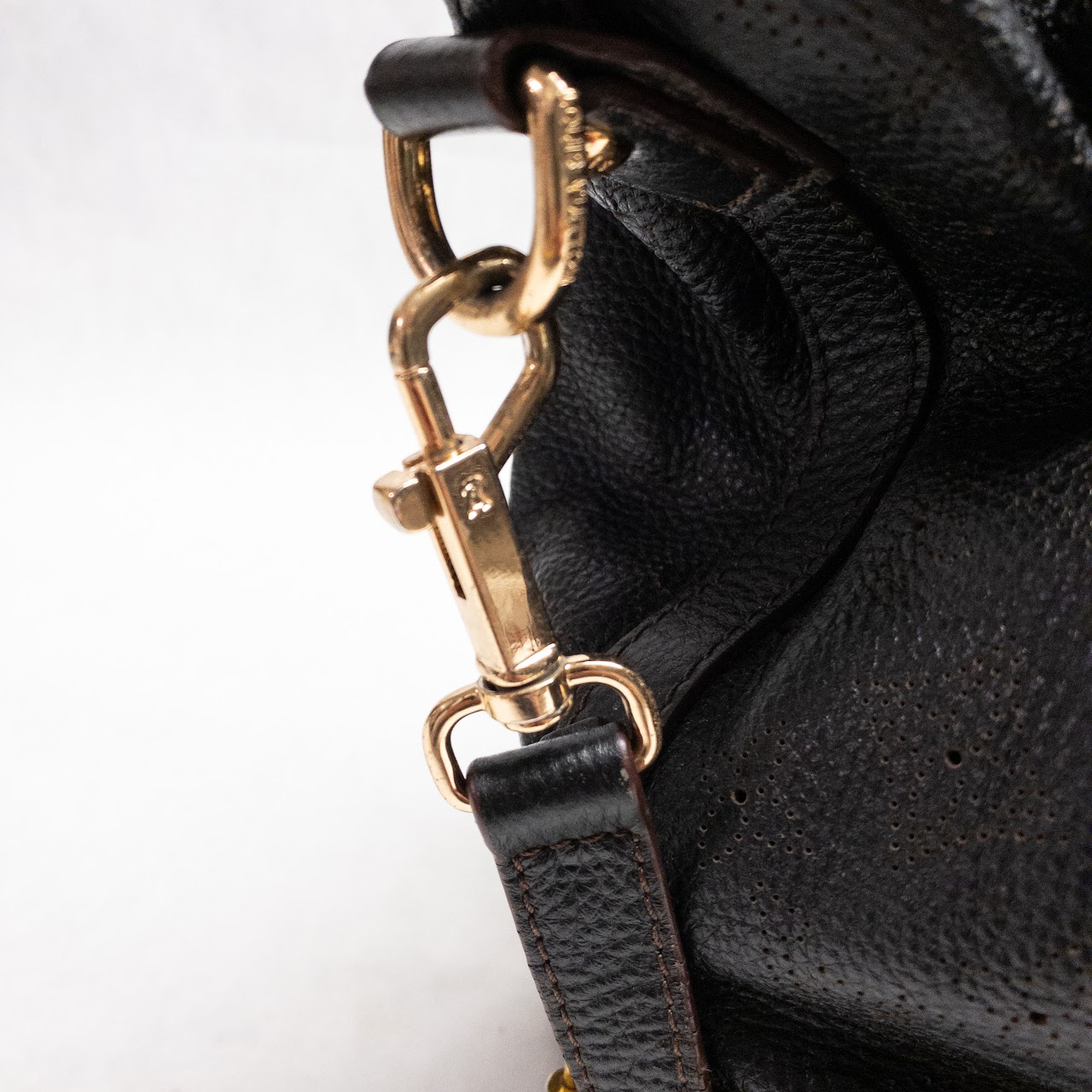 Louis Vuitton Black Stellar Leather Shoulder Bag