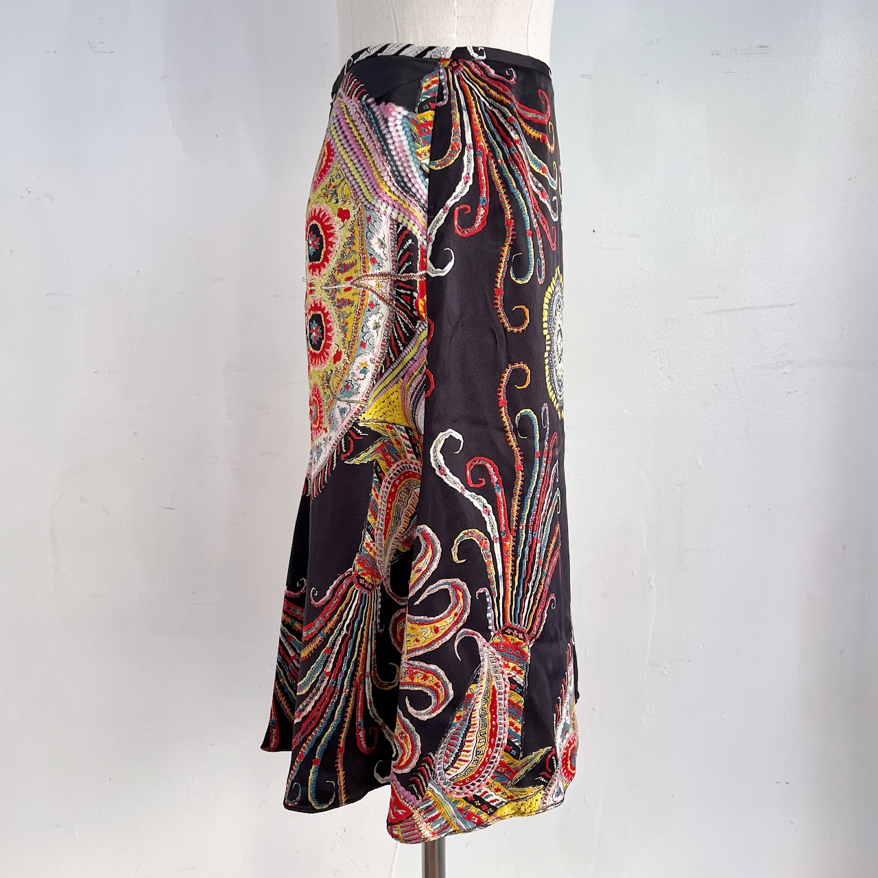 Christian Lacroix Silk Skirt