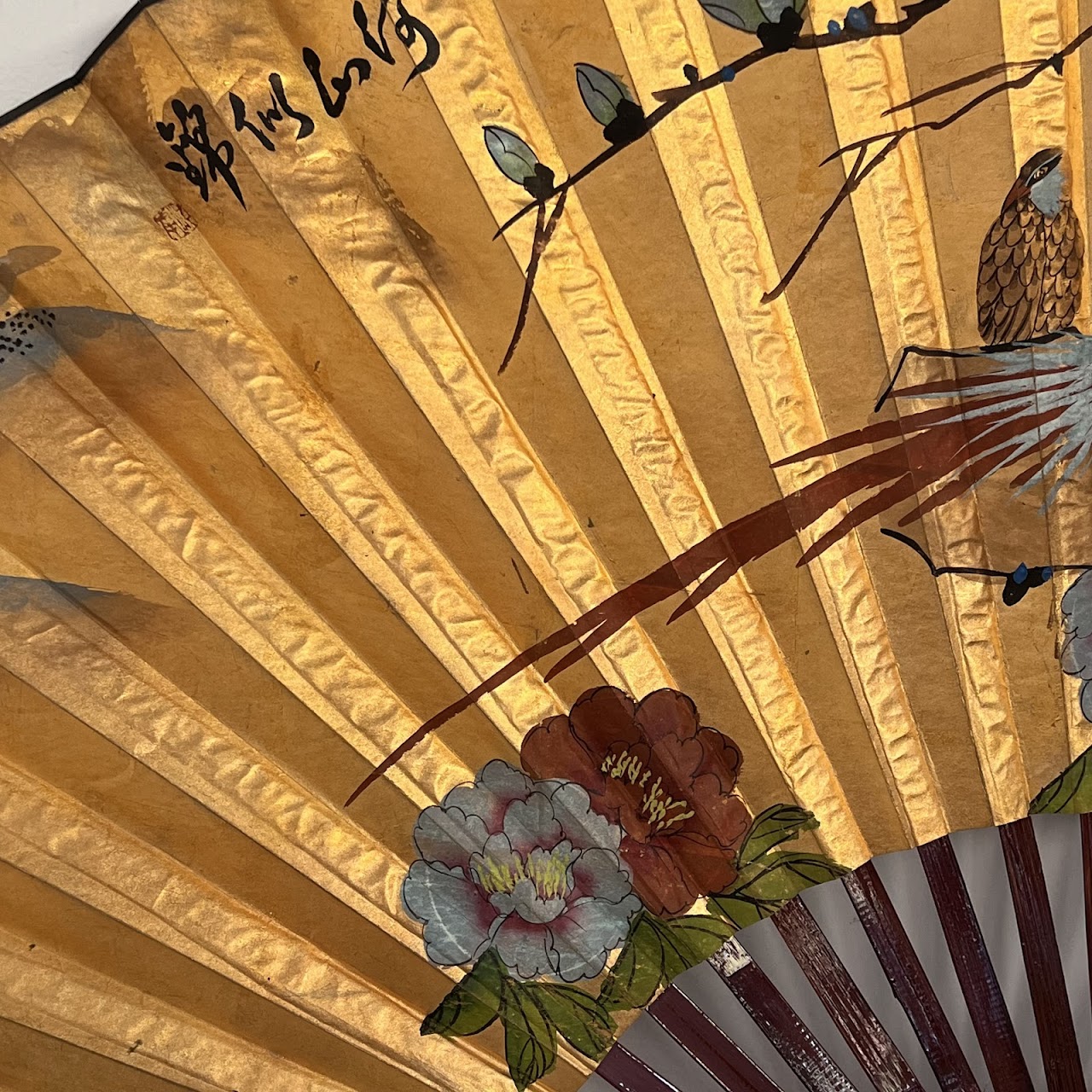 Large Scale Decorative Asian Fan