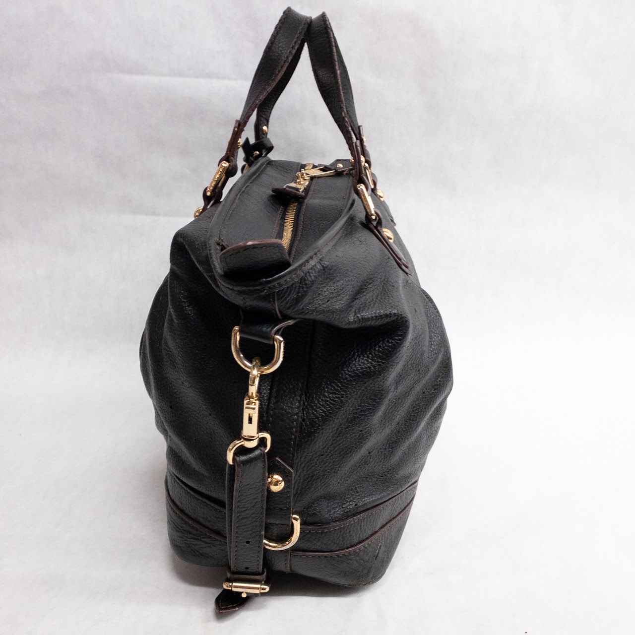 Louis Vuitton Black Stellar Leather Shoulder Bag