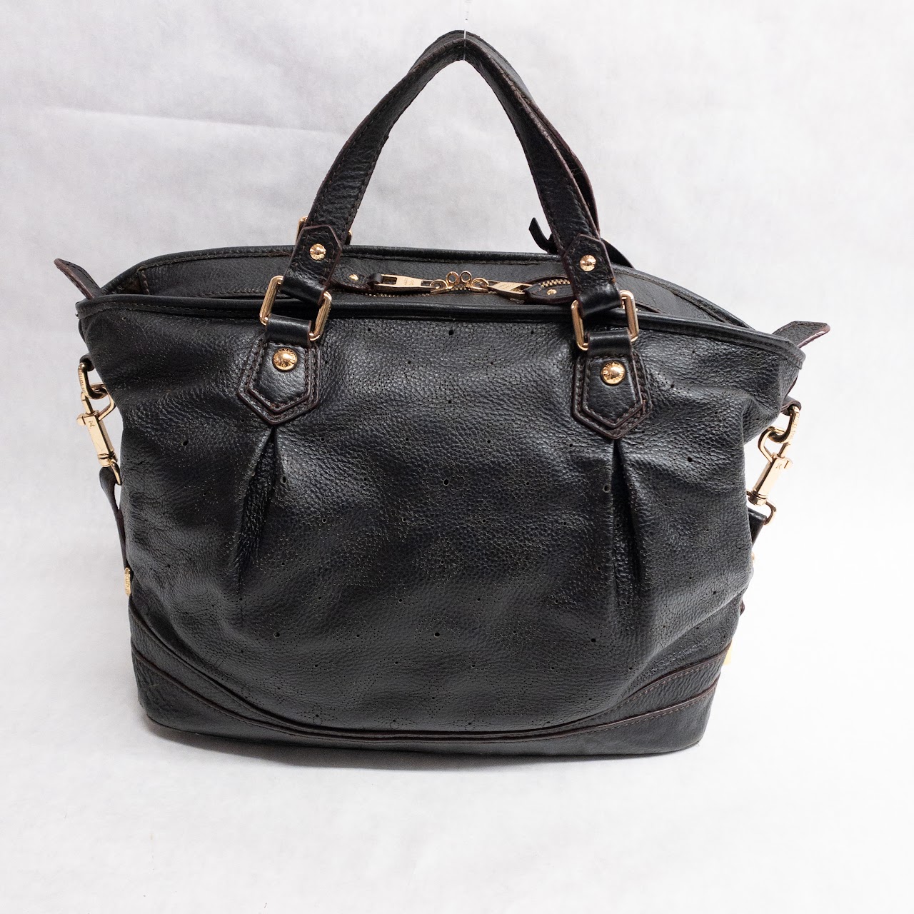 Louis Vuitton Black Stellar Leather Shoulder Bag