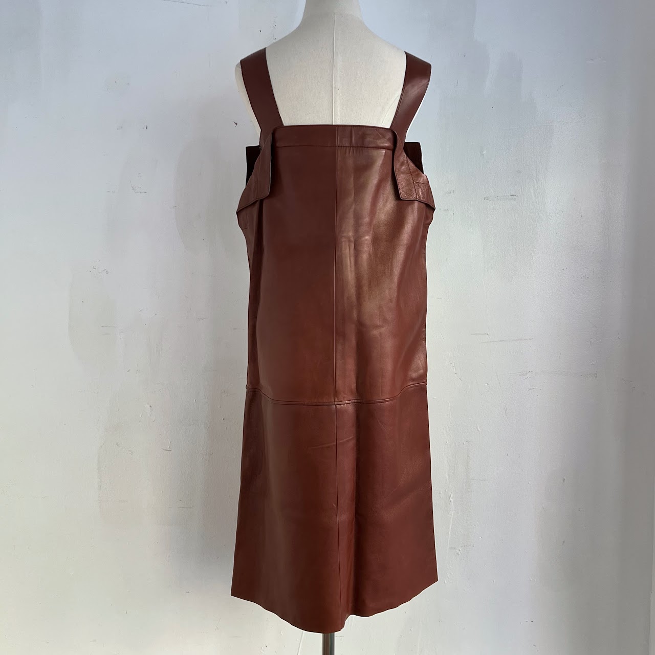 Bottega Veneta Plonge Leather Dress