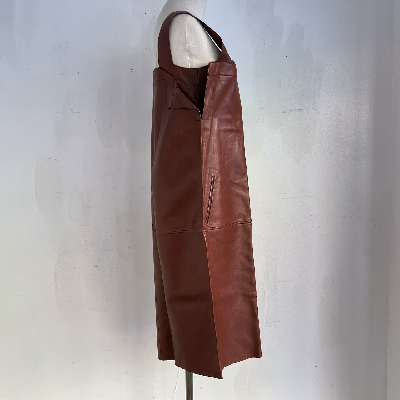 Bottega Veneta Plonge Leather Dress