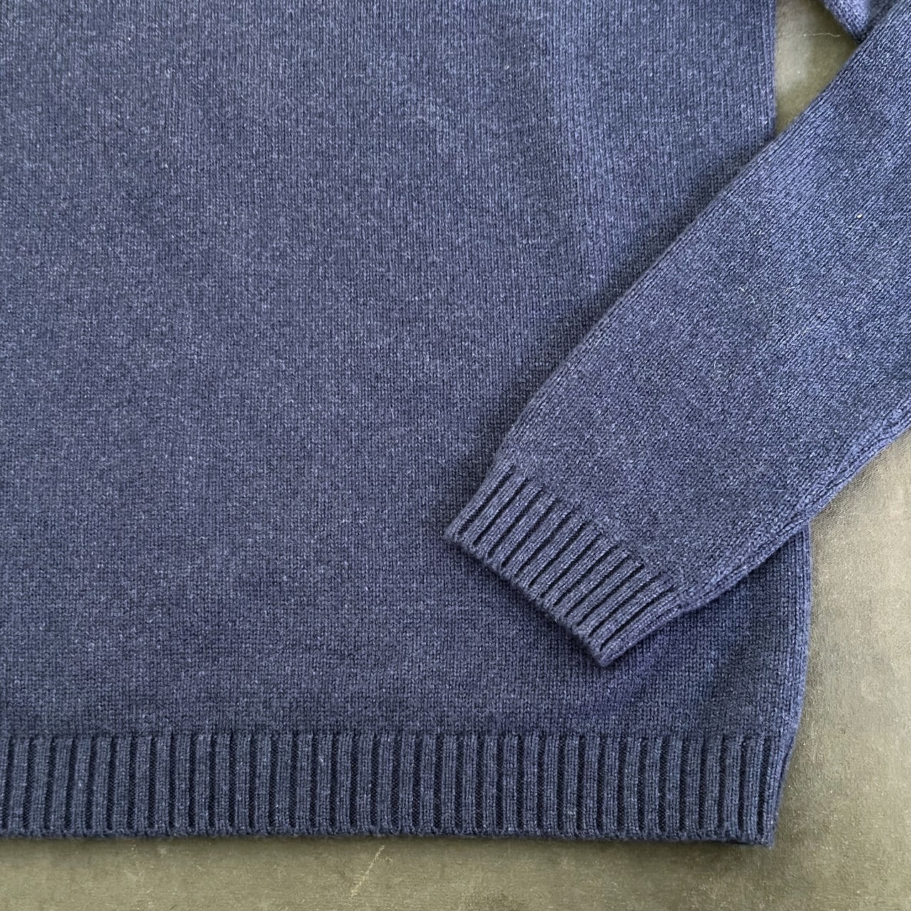 Loro Piana Blue Crew Neck Sweater