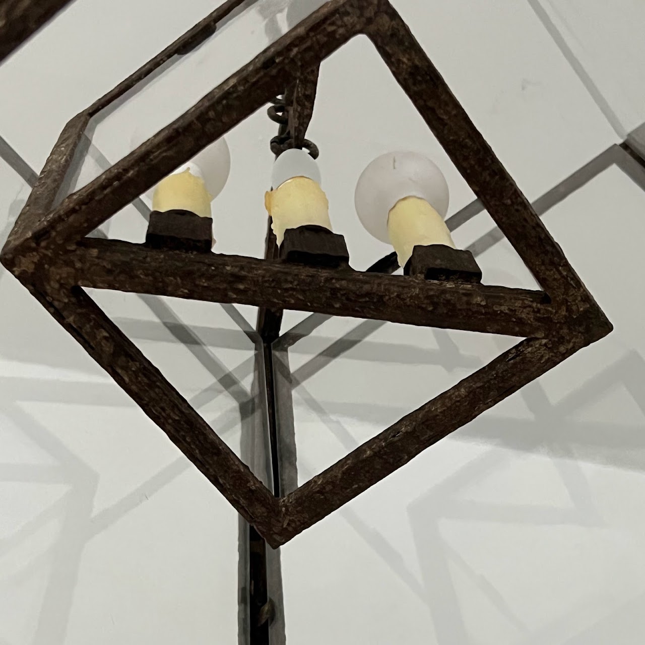 Holly Hunt Formations Standard Cubic Lantern Pendant Light