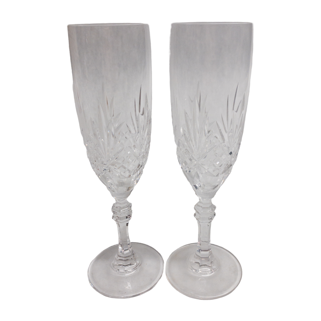 Tiffany & Co. Champagne Flute Pair