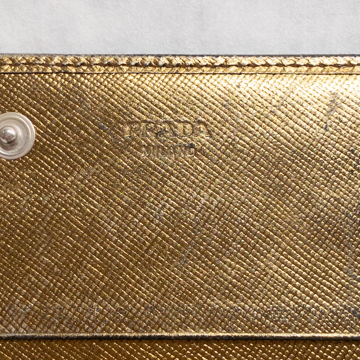 Prada Leather 'Saffiano' Wallet