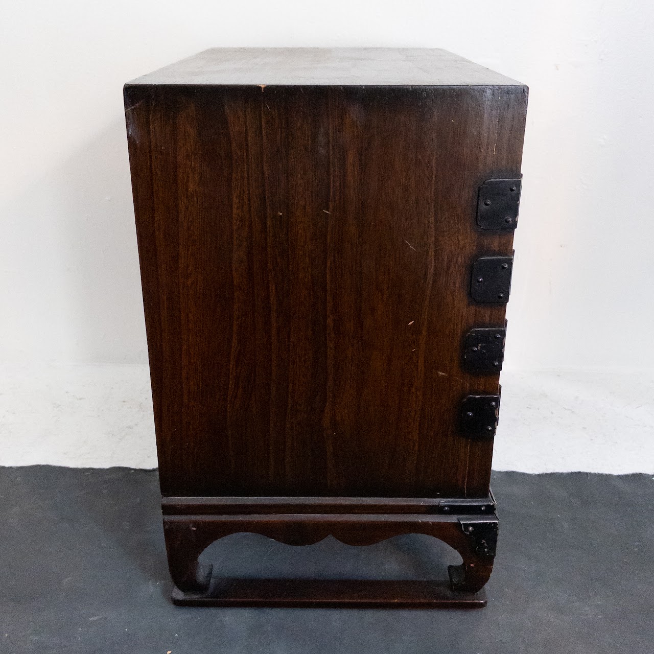 Korean Elm Vintage Tansu Cabinet