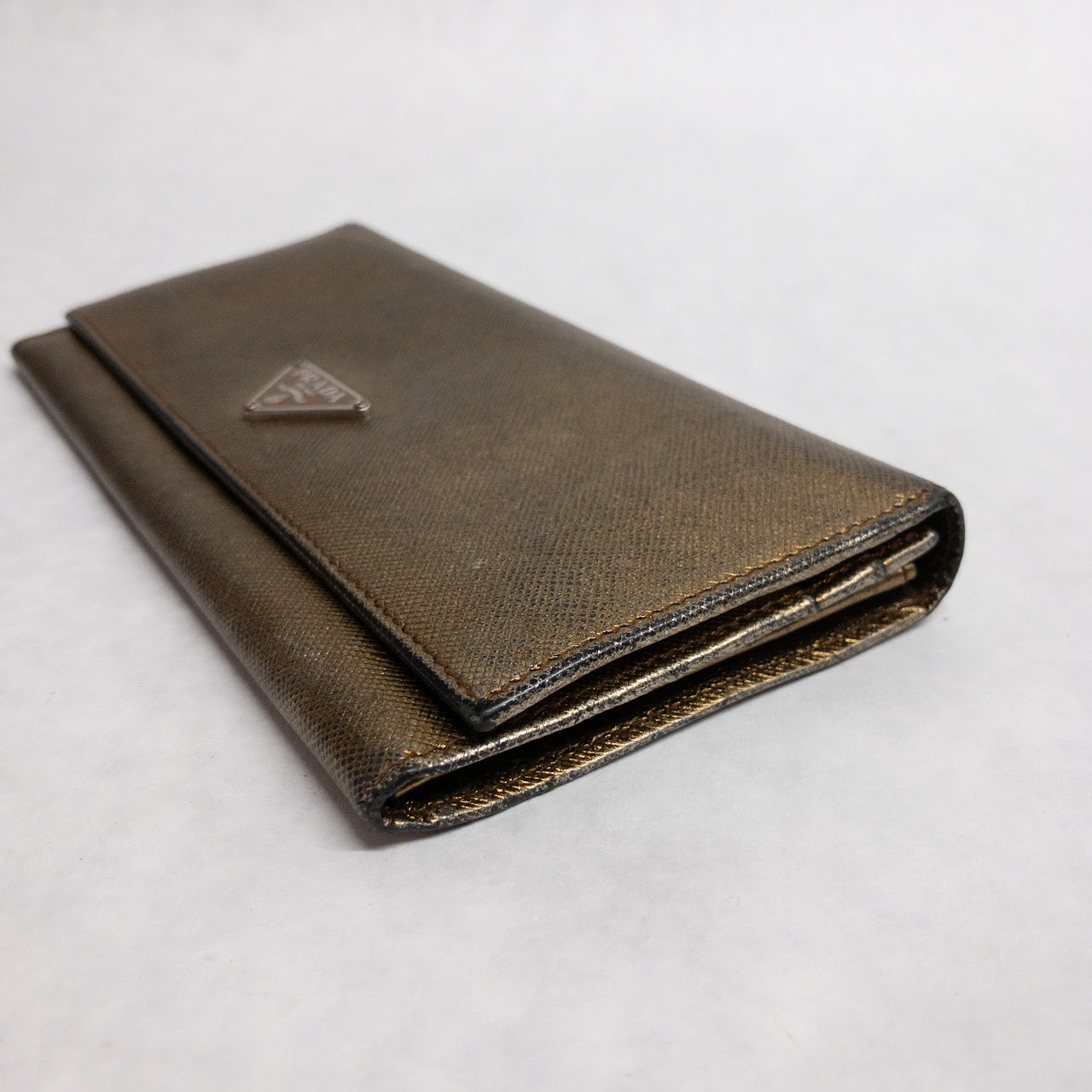 Prada Leather 'Saffiano' Wallet