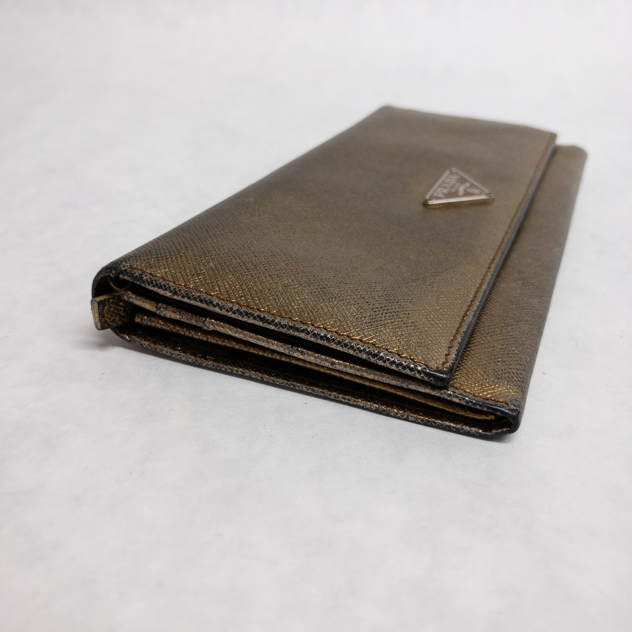 Prada Leather 'Saffiano' Wallet