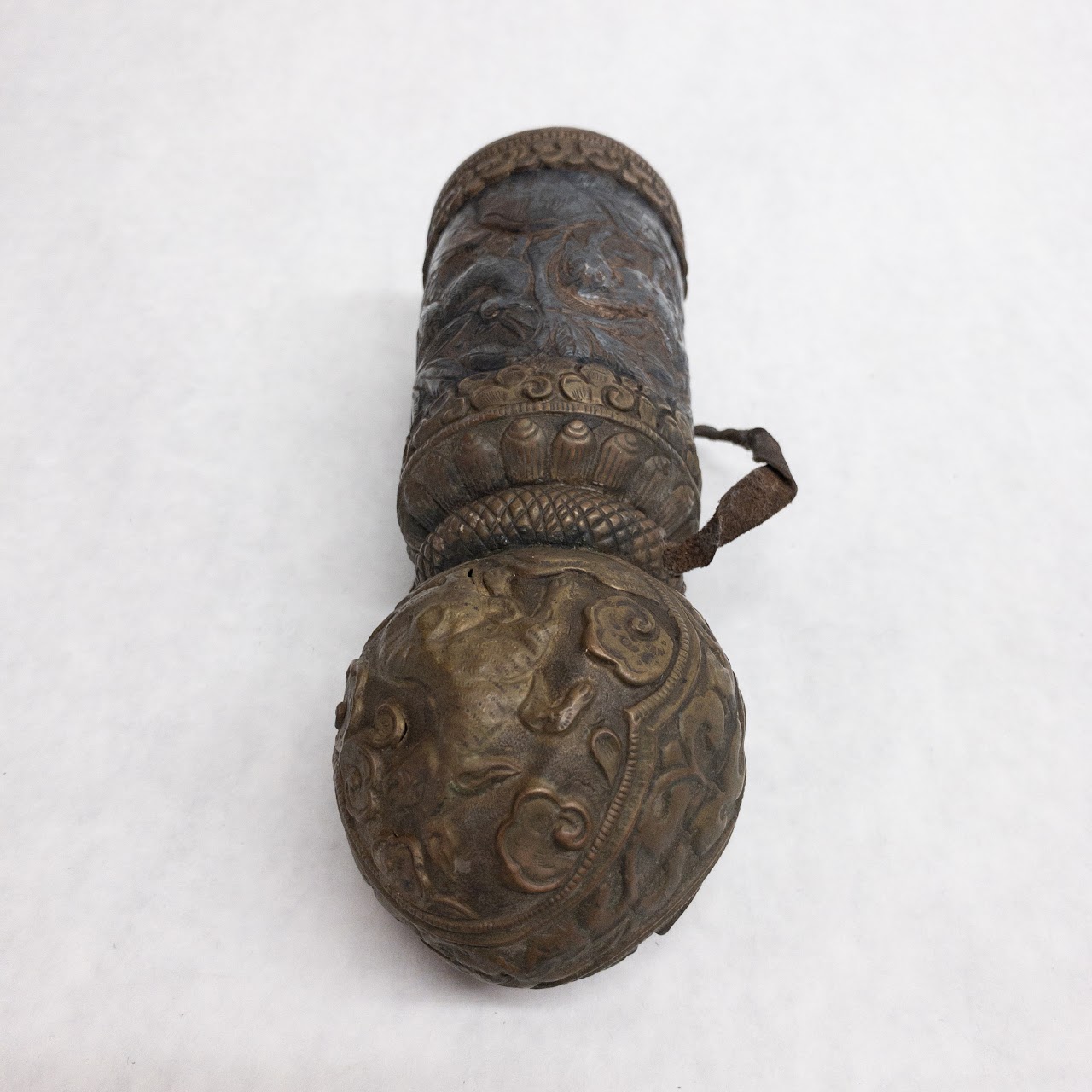 Tibetan Bronze Buddhist Ceremonial Amulet