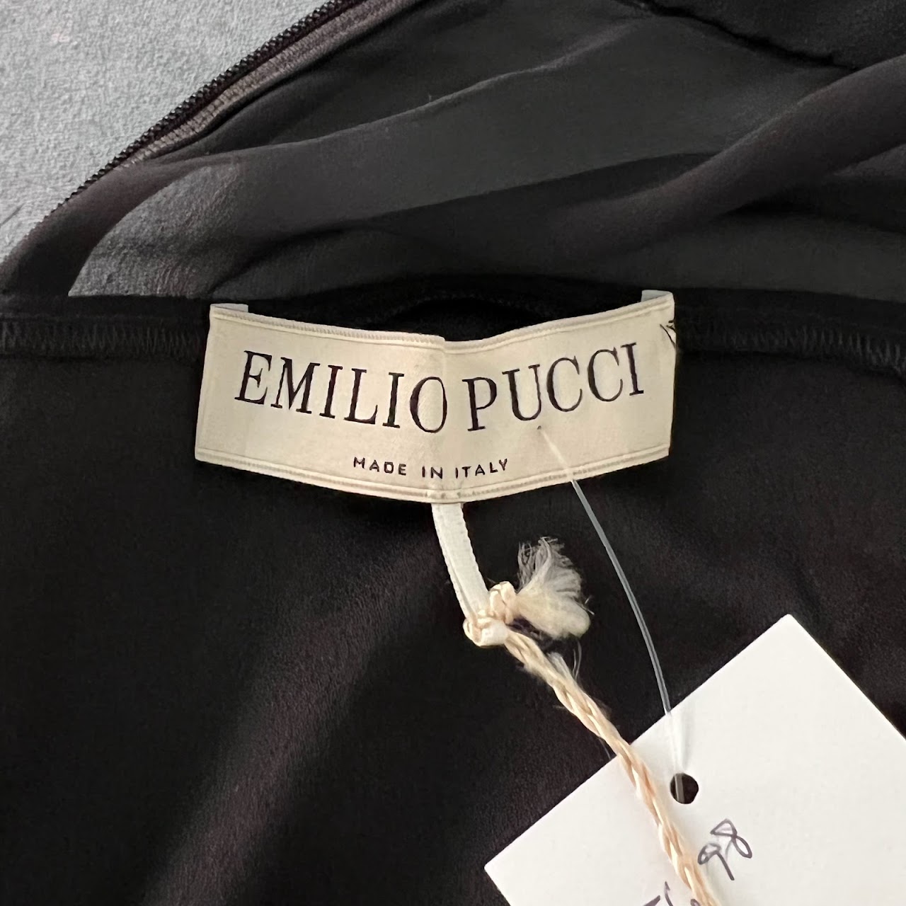 Emilio Pucci Sheer Top Beaded Dress