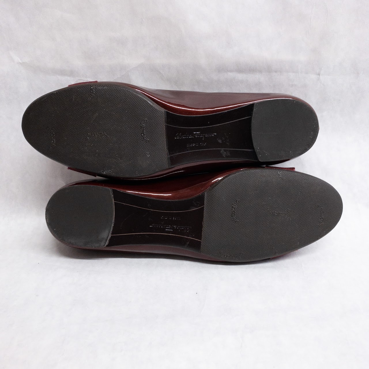 Salvatore Ferragamo Patent Leather Flats