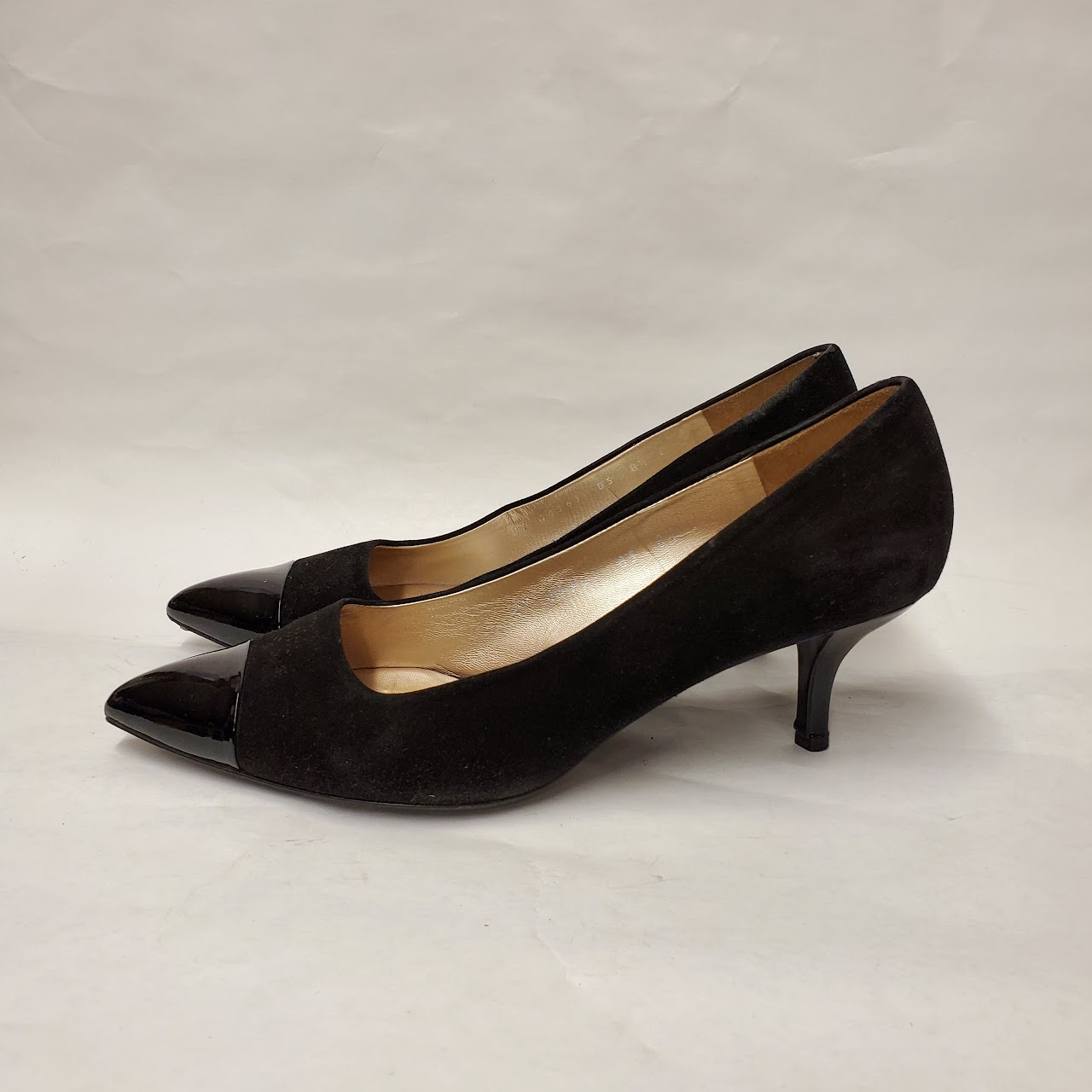 Salvatore Ferragamo Cap Toe Pumps