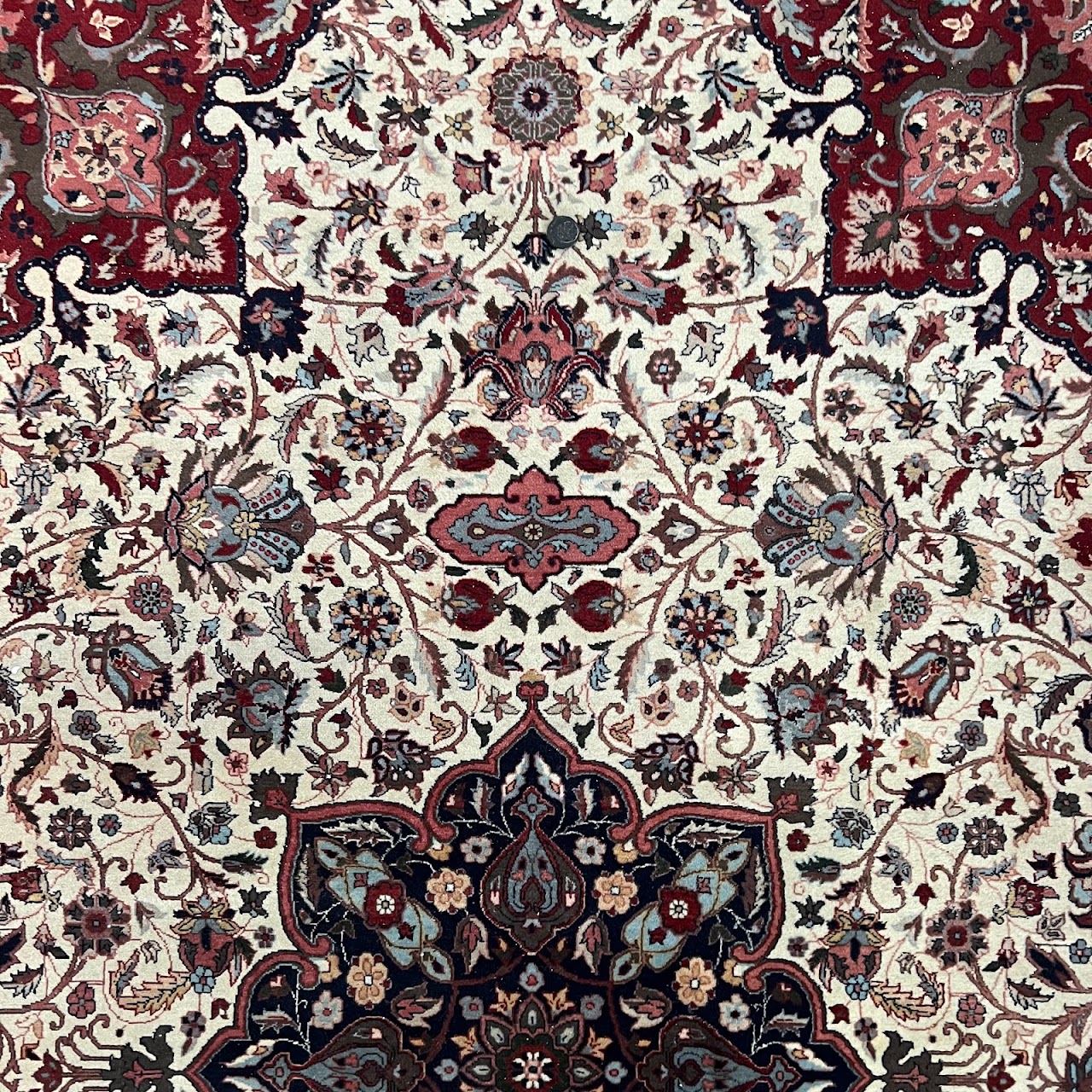 Wool Floral Area Rug