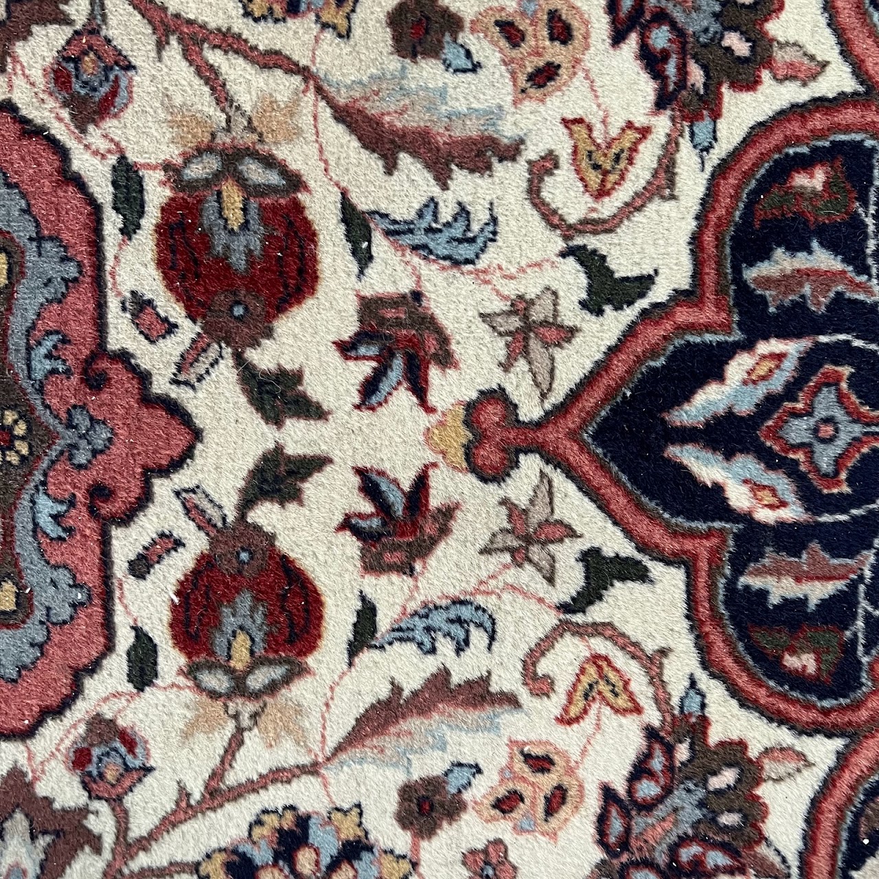 Wool Floral Area Rug