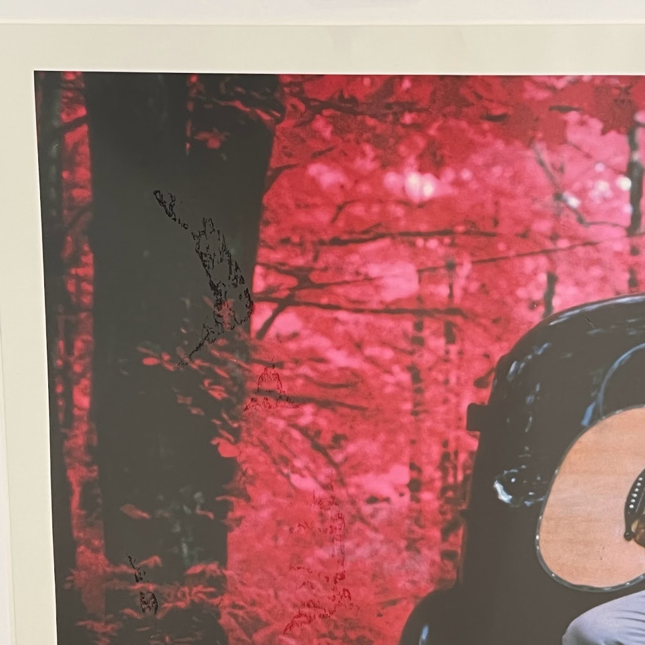 Elliott Landy Signed Bob Dylan Woodstock Photograph