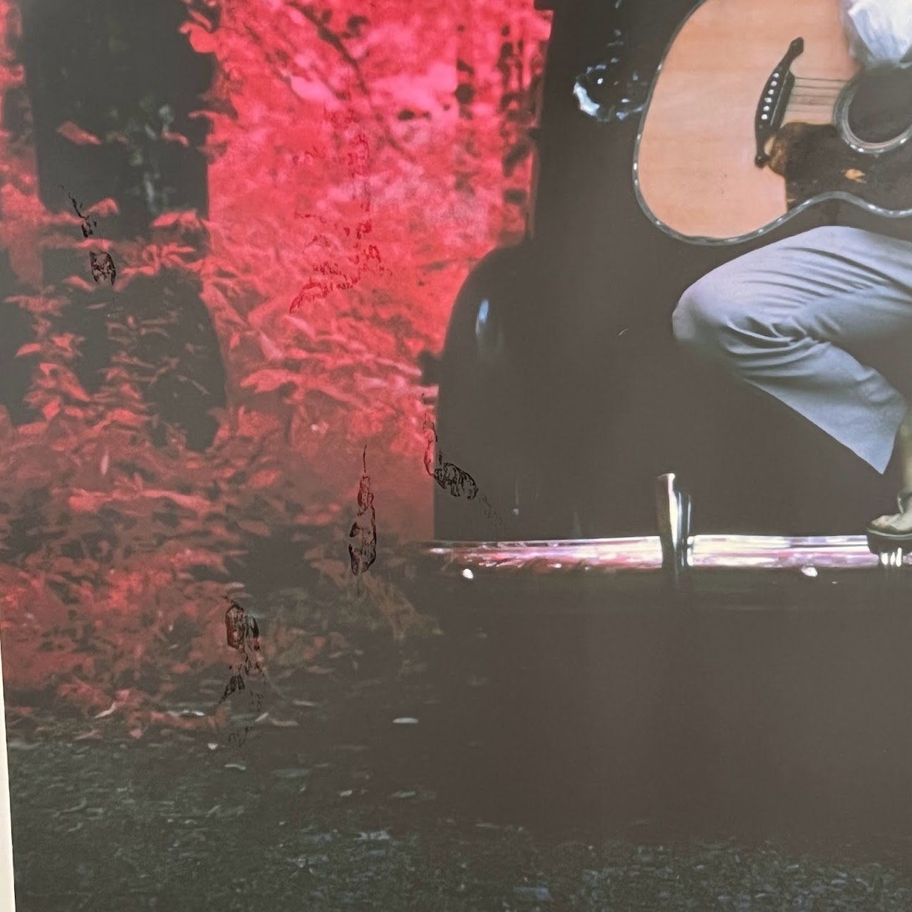 Elliott Landy Signed Bob Dylan Woodstock Photograph