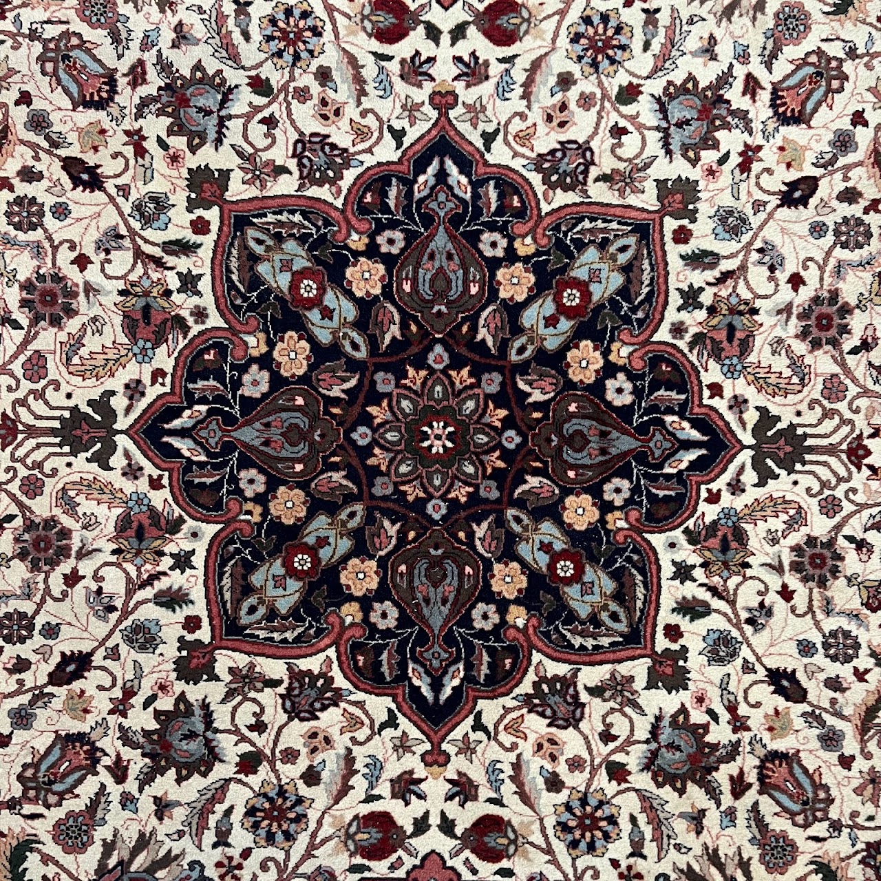 Wool Floral Area Rug